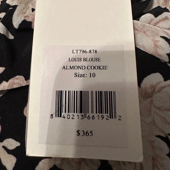 LoveShackFancy Louis Blouse - NWT - Size 10 - Picture 10 of 13